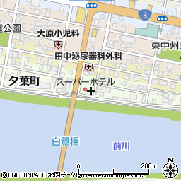 熊本県八代市夕葉町4-24周辺の地図