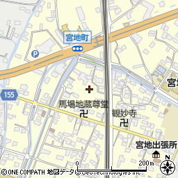 熊本県八代市宮地町520周辺の地図