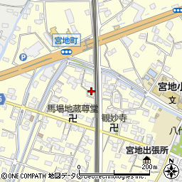 熊本県八代市宮地町499周辺の地図