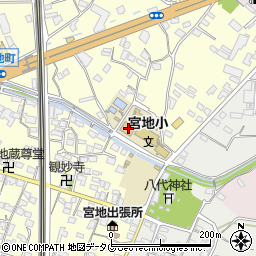 熊本県八代市宮地町1826周辺の地図