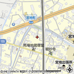 熊本県八代市宮地町525周辺の地図