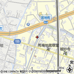 熊本県八代市宮地町1593周辺の地図