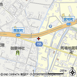 熊本県八代市宮地町1579周辺の地図