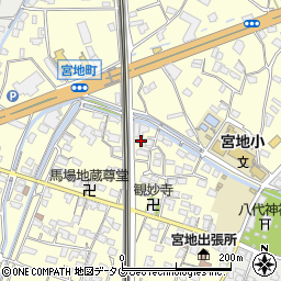 熊本県八代市宮地町489周辺の地図