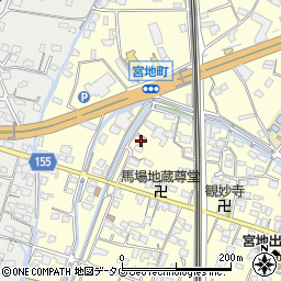 熊本県八代市宮地町542周辺の地図