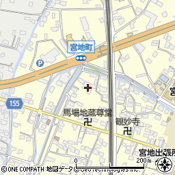 熊本県八代市宮地町538周辺の地図