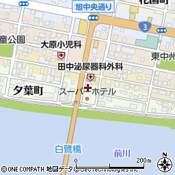 熊本県八代市夕葉町4-11周辺の地図