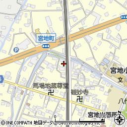 熊本県八代市宮地町494周辺の地図