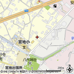 熊本県八代市宮地町2058周辺の地図