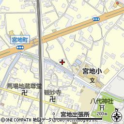 熊本県八代市宮地町1815周辺の地図