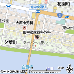 田中泌尿器科外科医院周辺の地図