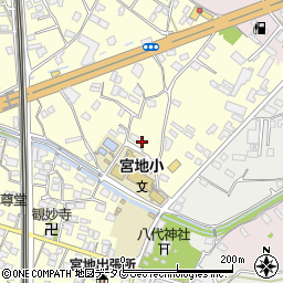 熊本県八代市宮地町1835周辺の地図