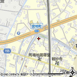 熊本県八代市宮地町534周辺の地図