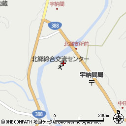 耳川広域森林組合　北郷支所周辺の地図