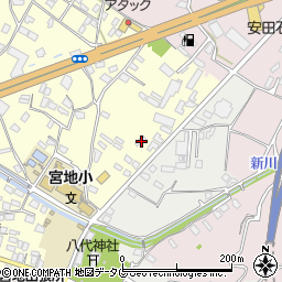 熊本県八代市宮地町2064周辺の地図