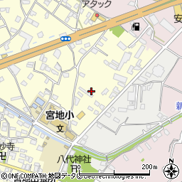 熊本県八代市宮地町2009周辺の地図