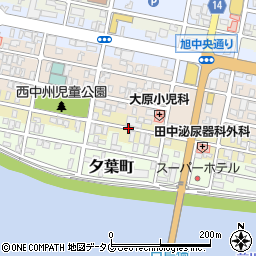 熊本県八代市錦町周辺の地図