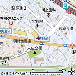 熊本県八代市旭中央通1周辺の地図