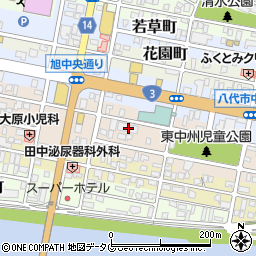 株式会社アトル　熊本営業部八代支店周辺の地図