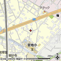 熊本県八代市宮地町1876周辺の地図