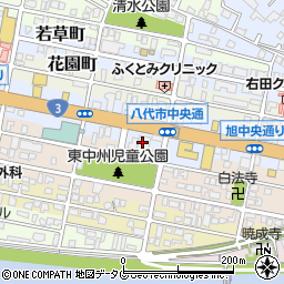 出田実業株式会社八代営業所周辺の地図