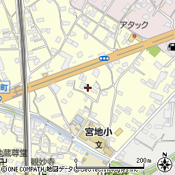 熊本県八代市宮地町1874周辺の地図
