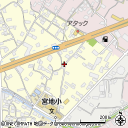 熊本県八代市宮地町1891周辺の地図