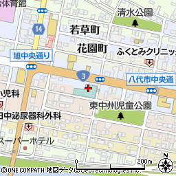 熊本県八代市倫理法人会周辺の地図