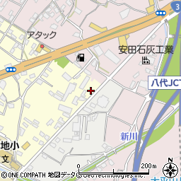 熊本県八代市宮地町2083-4周辺の地図