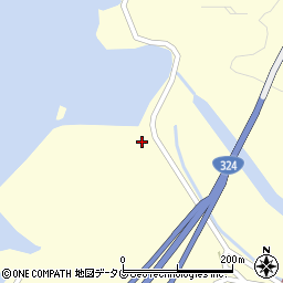 熊本県上天草市松島町今泉2043周辺の地図