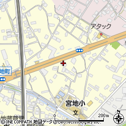 熊本県八代市宮地町1881周辺の地図