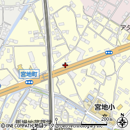 熊本県八代市宮地町1777周辺の地図