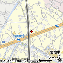 熊本県八代市宮地町1695周辺の地図