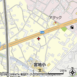 熊本県八代市宮地町1883周辺の地図