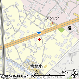 熊本県八代市宮地町1884周辺の地図