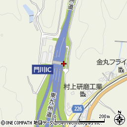 宮崎県東臼杵郡門川町加草35周辺の地図