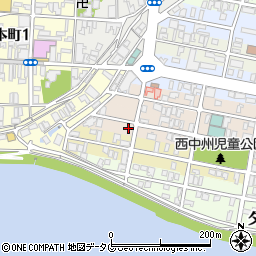 ホテルウィングインターナショナル熊本八代第２駐車場周辺の地図