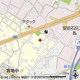 熊本県八代市宮地町2077周辺の地図