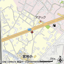 熊本県八代市宮地町1887周辺の地図