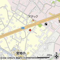 熊本県八代市宮地町1895周辺の地図