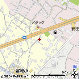 熊本県八代市宮地町1991周辺の地図