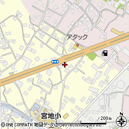 熊本県八代市宮地町1894周辺の地図