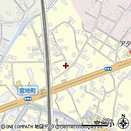 熊本県八代市宮地町1699周辺の地図