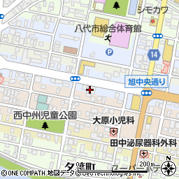 熊本銀行 八代支店ローンプラザ周辺の地図