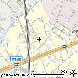 熊本県八代市宮地町1739周辺の地図