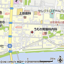 宮崎商店周辺の地図