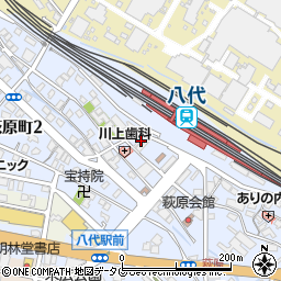 橋本　自転車預り所周辺の地図