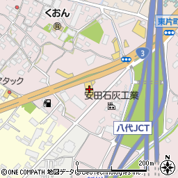 南九州マツダ八代店周辺の地図