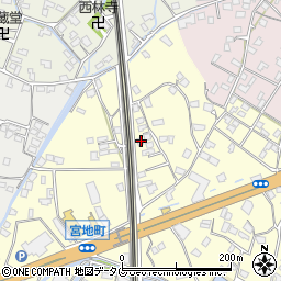 熊本県八代市宮地町1712周辺の地図