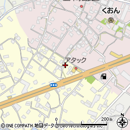 熊本県八代市宮地町1970周辺の地図